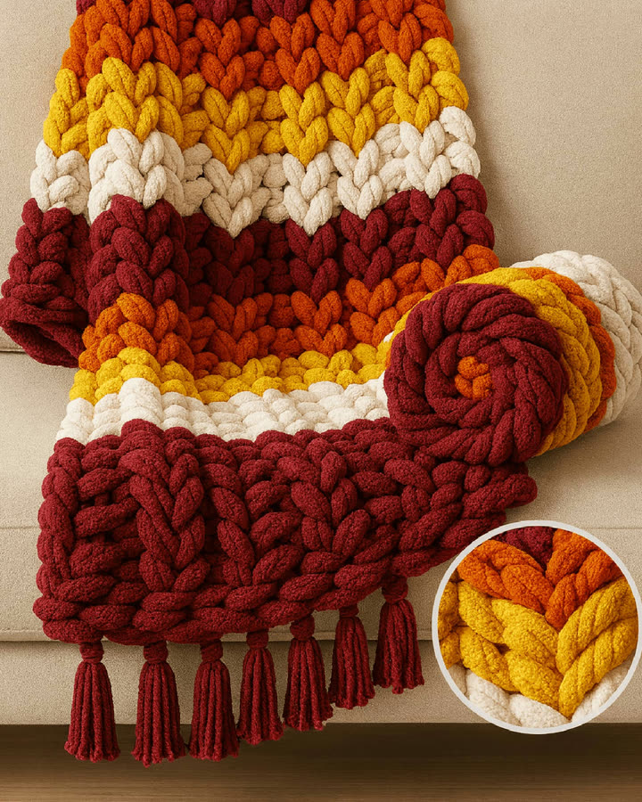 Chunky Throw Blanket