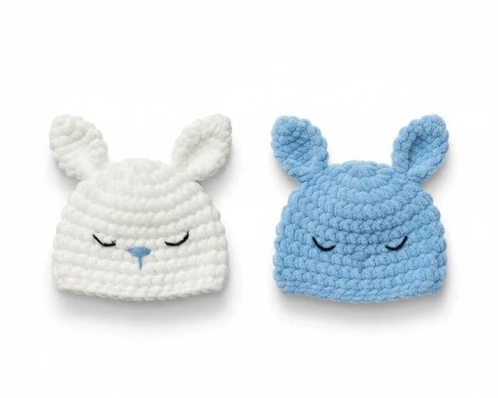Sleepy Bunny Beanie