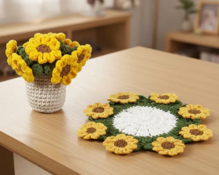 Sunflower Delight Coaster