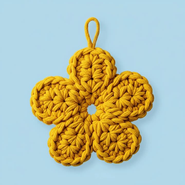 Golden Petal Hanger